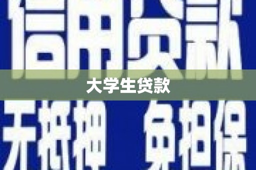 栖霞大学生贷款