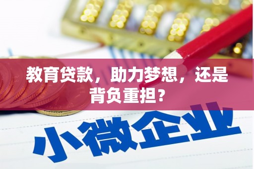栖霞教育贷款，助力梦想，还是背负重担？