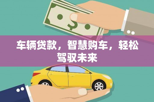 栖霞车辆贷款，智慧购车，轻松驾驭未来
