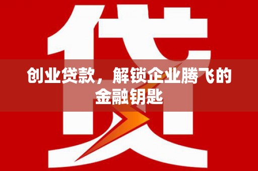 栖霞创业贷款，解锁企业腾飞的金融钥匙